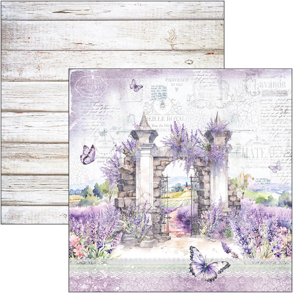 Morning In Provence Paper Pad 8"x8" 12/Pkg-12