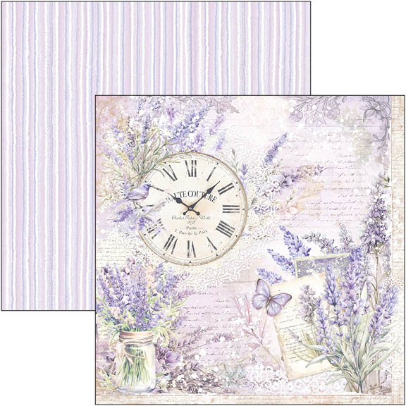 Morning In Provence Paper Pad 8"x8" 12/Pkg-13