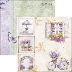 Morning In Provence Paper Pad 8"x8" 12/Pkg-4