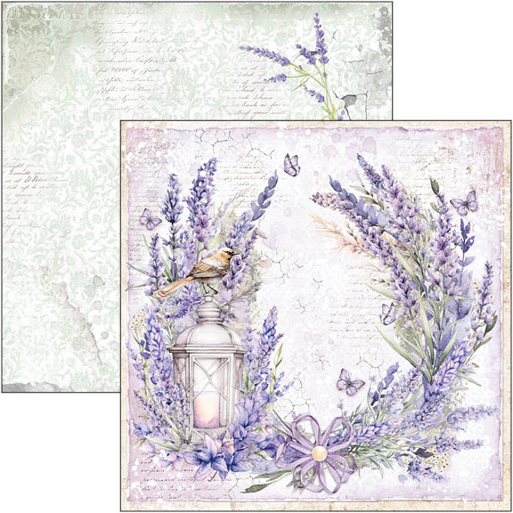 Morning In Provence Paper Pad 8"x8" 12/Pkg-6