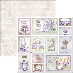 Morning In Provence Paper Pad 8"x8" 12/Pkg-9