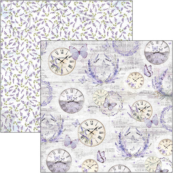 Morning In Provence Paper Pad 8"x8" 12/Pkg-10