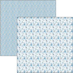 Élégance du bloc bleu 20 x 20 cm, 12 unités/paquet-11