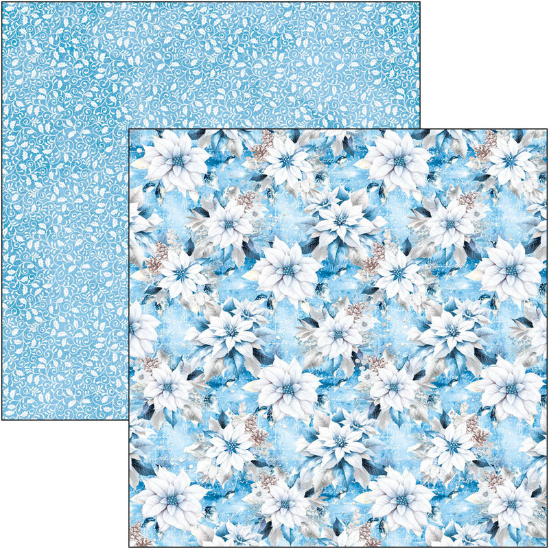 Élégance du bloc bleu 20 x 20 cm, 12 unités/paquet-5