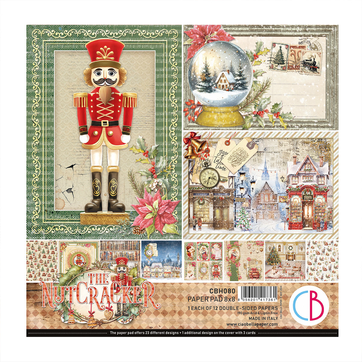 The Nutcracker Pad 8"x8" 12/Pkg-1