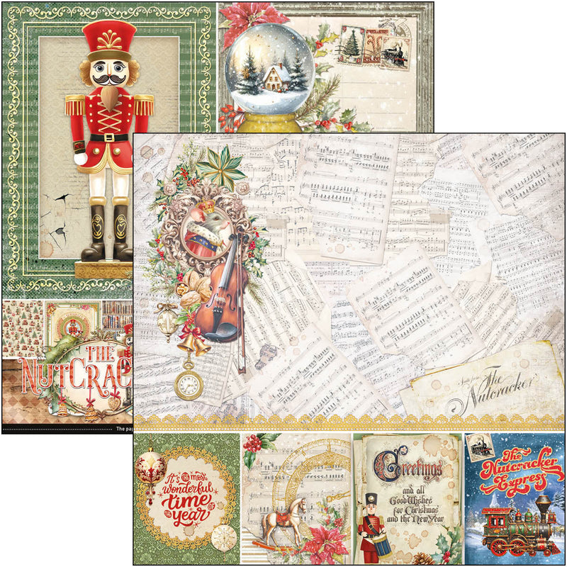 The Nutcracker Pad 8"x8" 12/Pkg-2