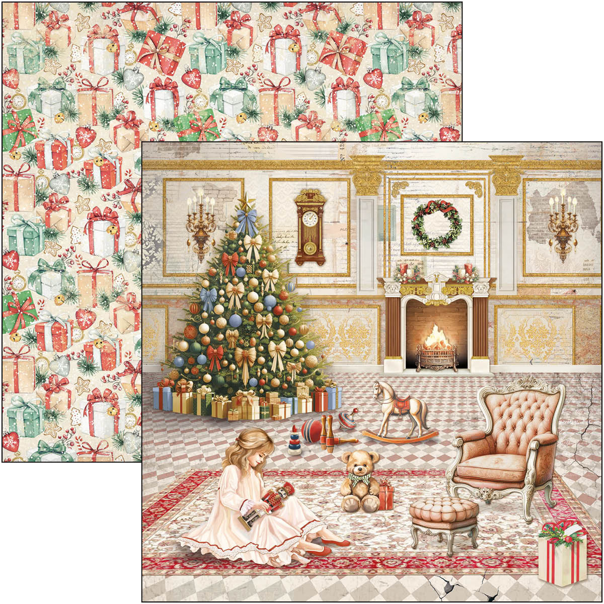 The Nutcracker Pad 8"x8" 12/Pkg-3