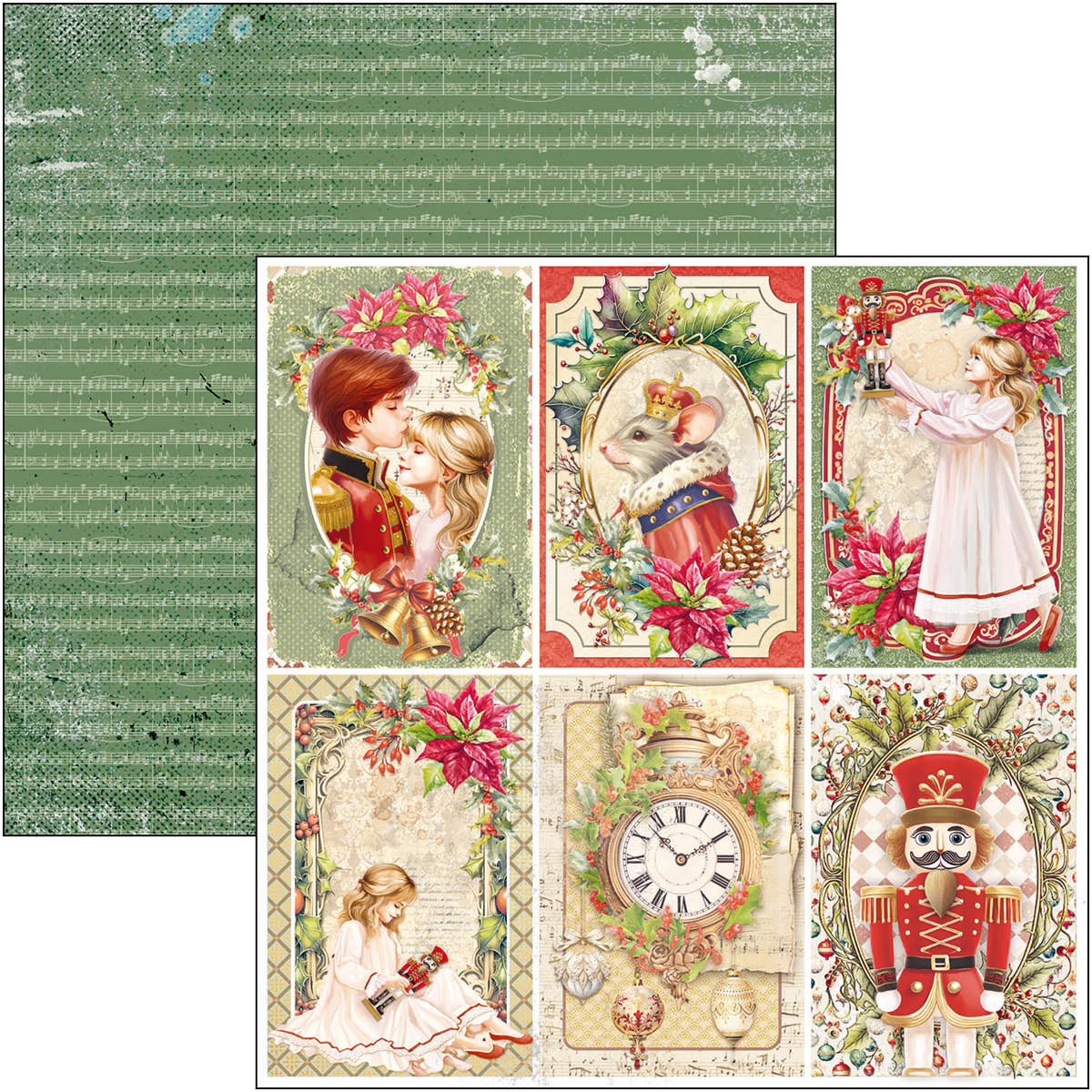 The Nutcracker Pad 8"x8" 12/Pkg-5