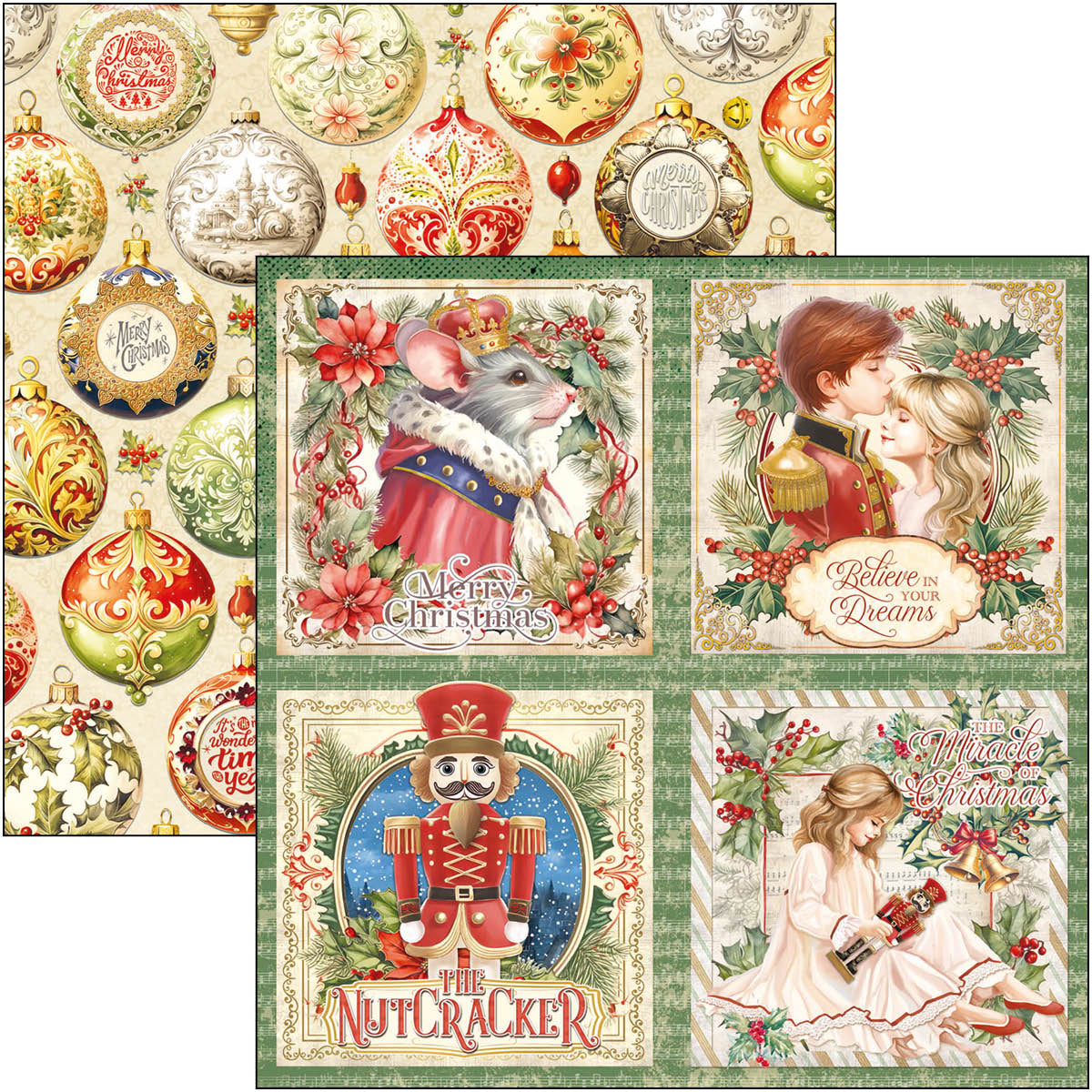 The Nutcracker Pad 8"x8" 12/Pkg-6