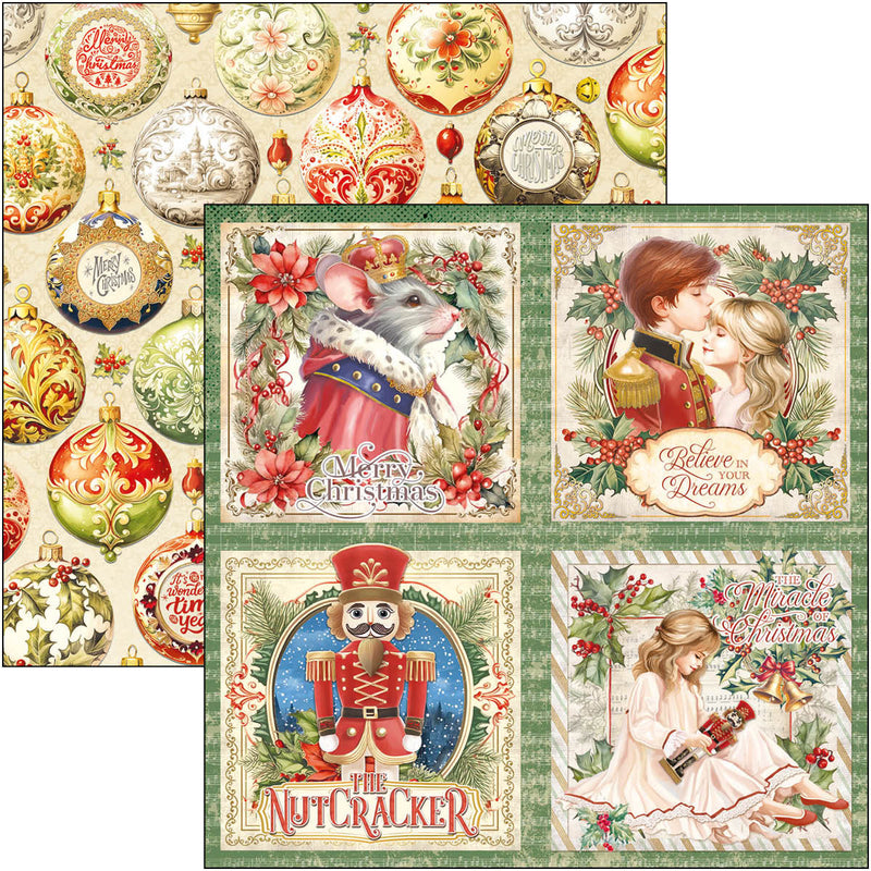The Nutcracker Pad 8"x8" 12/Pkg-6