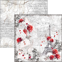 Paris Je t’aime Pad 8"x8" 12/Pkg-13