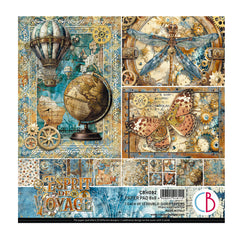 Esprit de Voyage Pad 8"x8" 12/Pkg-1