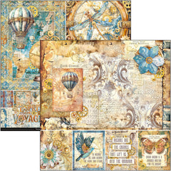 Esprit de Voyage Pad 8"x8" 12/Pkg-2