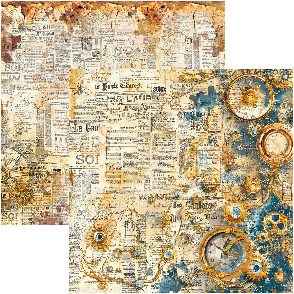 Esprit de Voyage Pad 8"x8" 12/Pkg-12