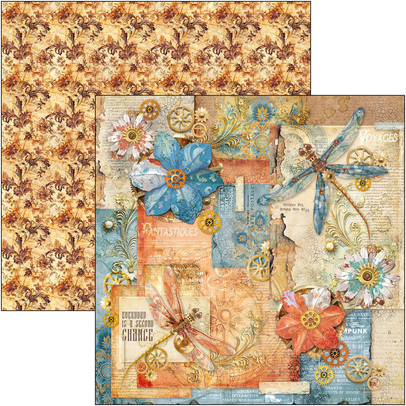 Esprit de Voyage Pad 8"x8" 12/Pkg-3