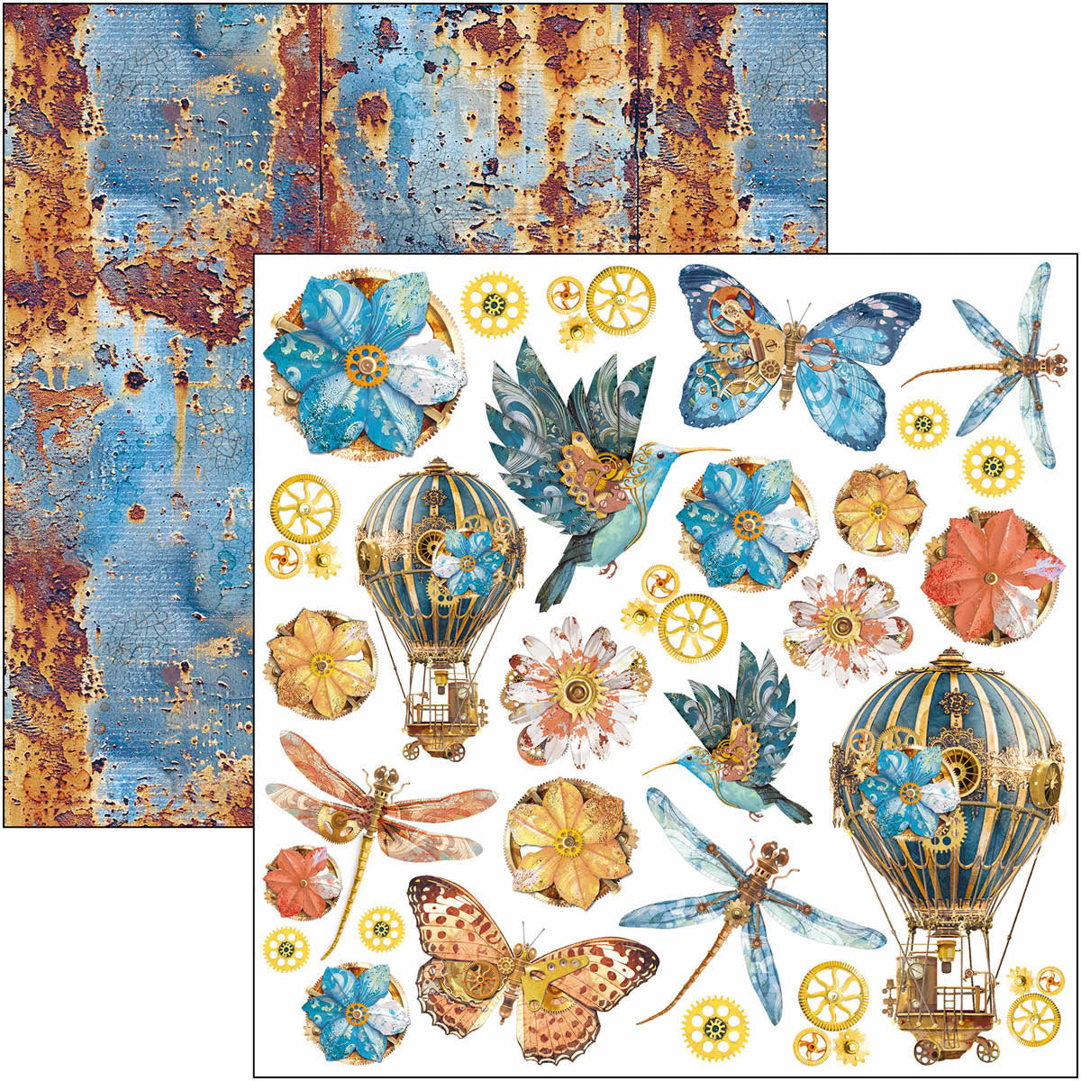 Esprit de Voyage Pad 8"x8" 12/Pkg-8