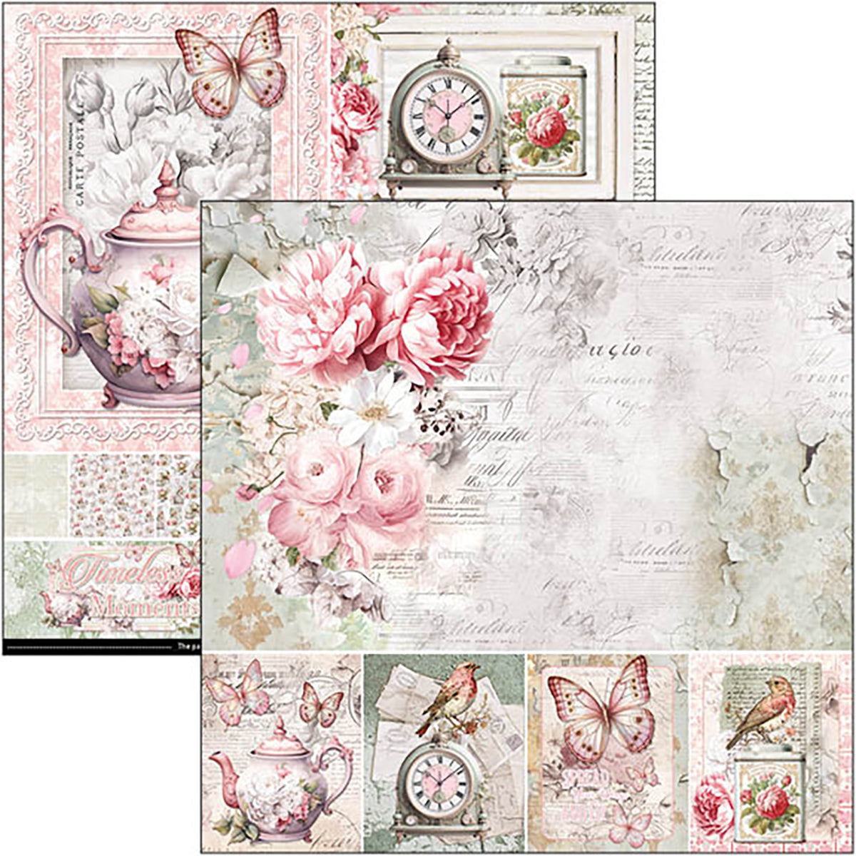 Timeless Moments  Pad 8"x8" 12/Pkg-6