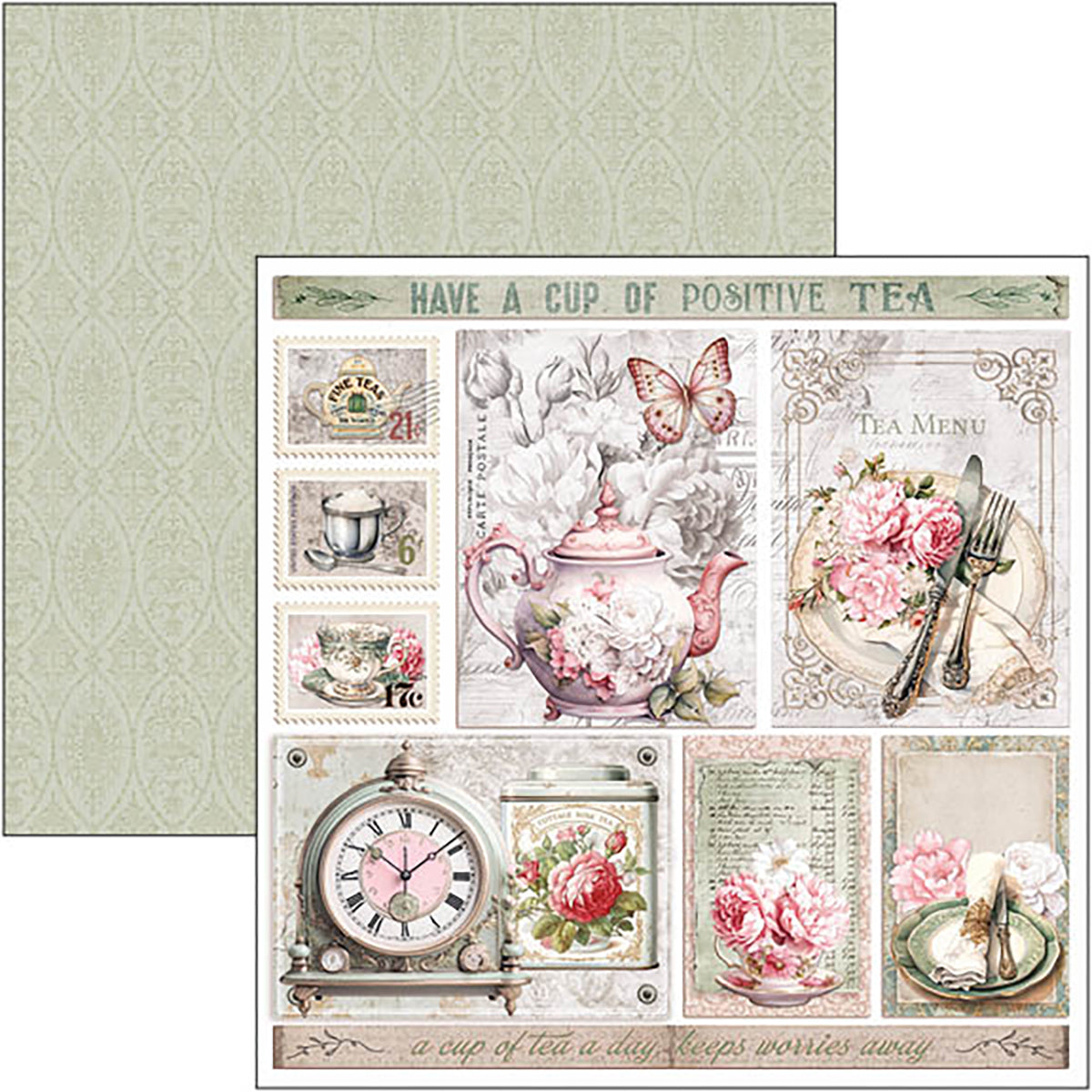 Timeless Moments  Pad 8"x8" 12/Pkg-8