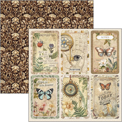 Cabinet Of Curiosities Pad 8"x8" 12/Pkg-7