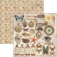 Cabinet Of Curiosities Pad 8"x8" 12/Pkg-9