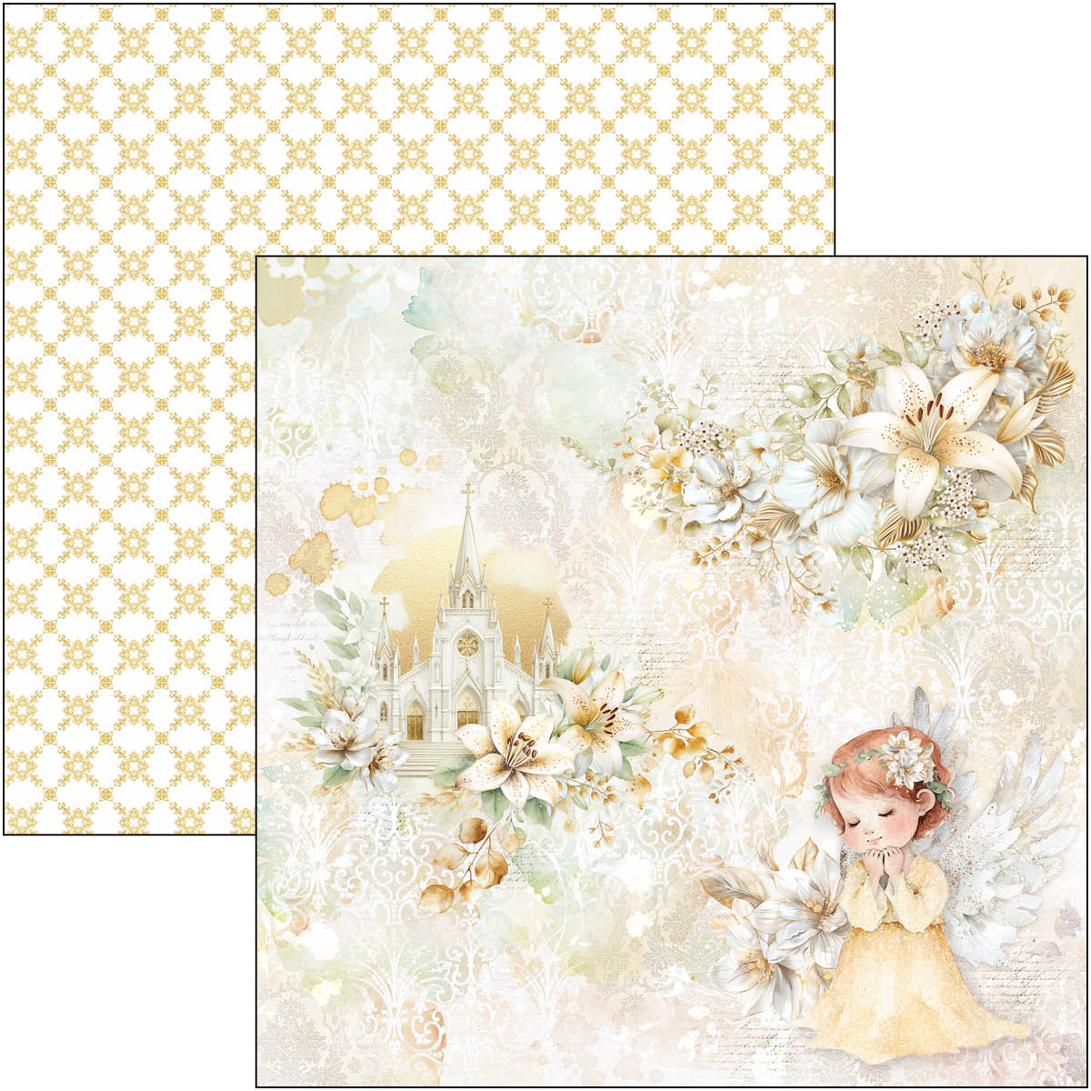 Blessing Day Pad 8"x8" 12/Pkg-3