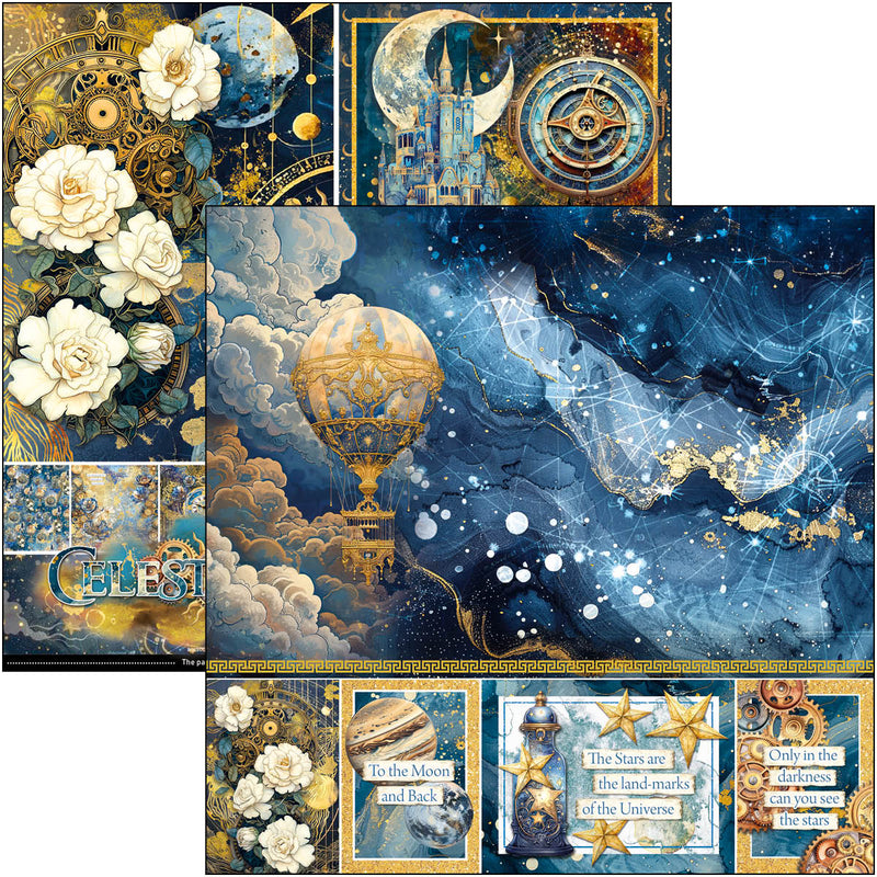 Celestial Pad 8"x8" 12/Pkg-2