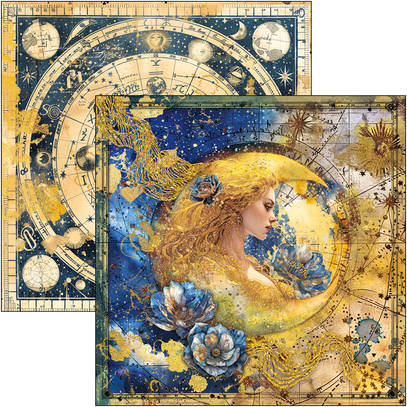 Celestial Pad 8"x8" 12/Pkg-3