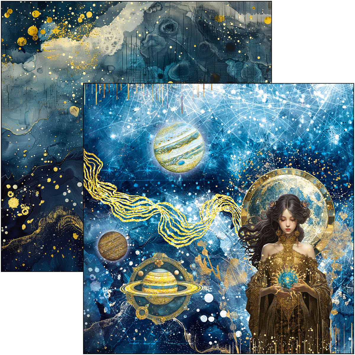 Celestial Pad 8"x8" 12/Pkg-5