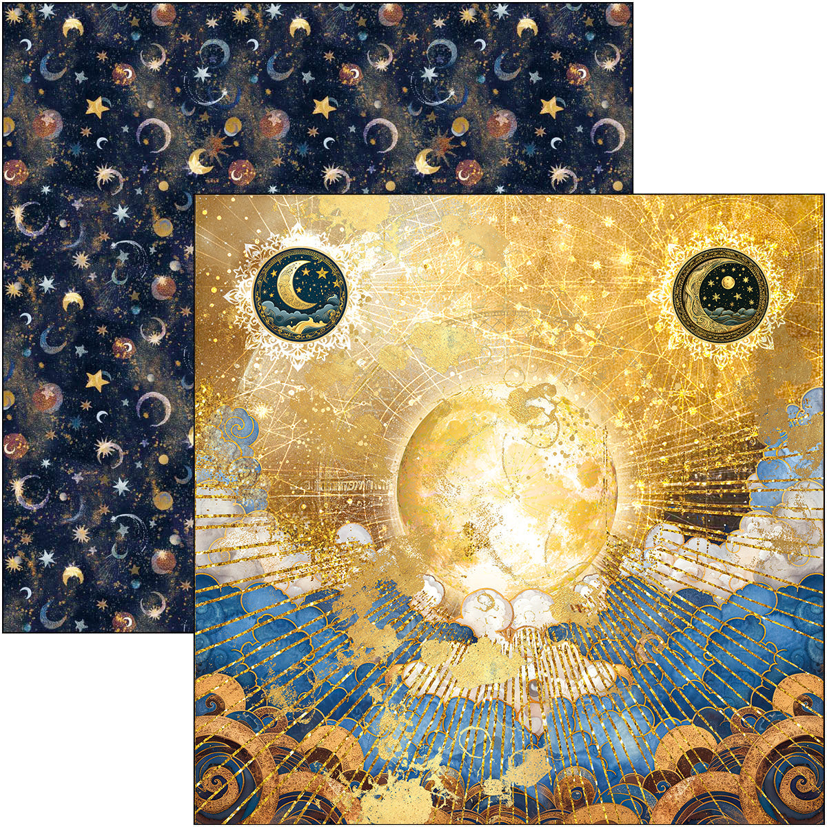 Celestial Pad 8"x8" 12/Pkg-9