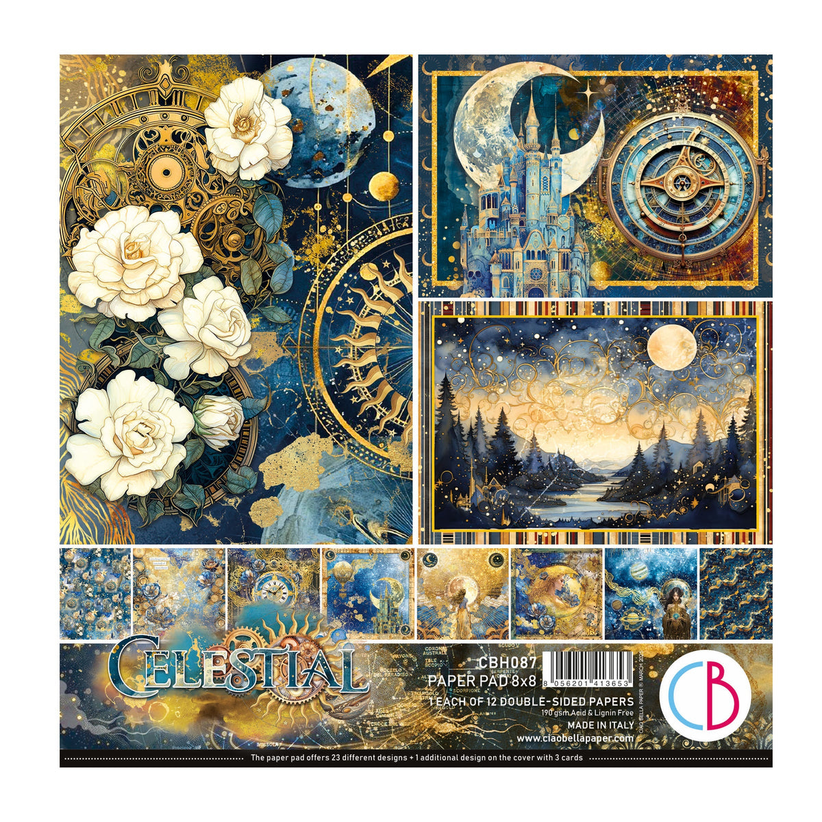 Celestial Pad 8"x8" 12/Pkg-1