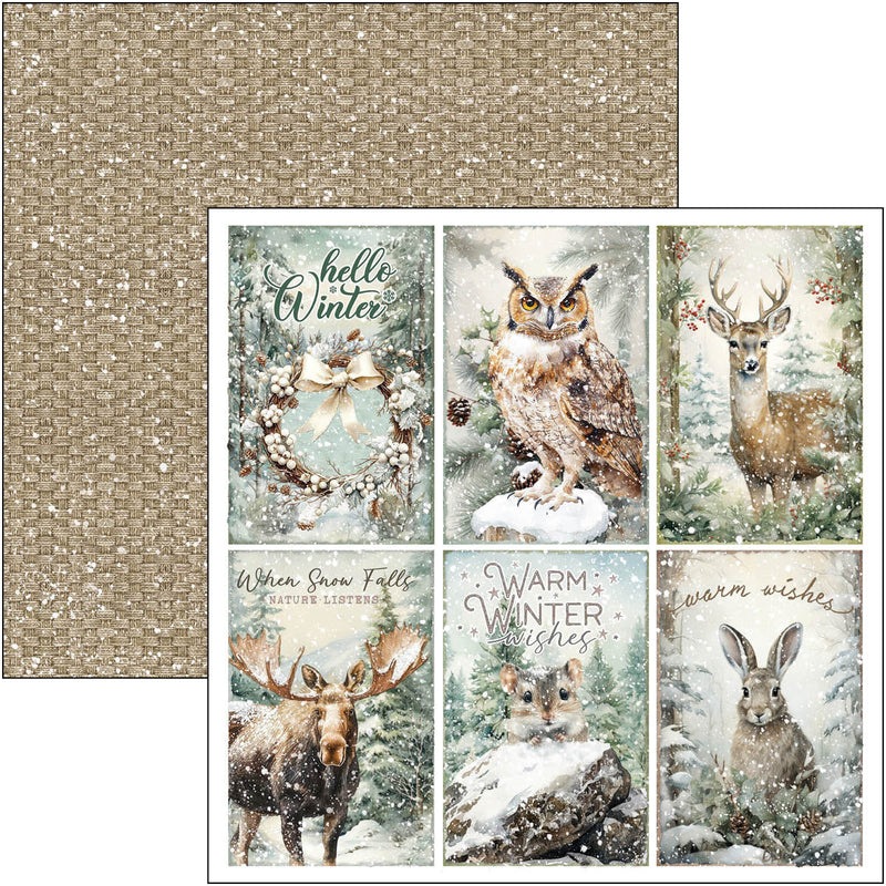Forest Tales Pad 8"x8" 12/Pkg-12