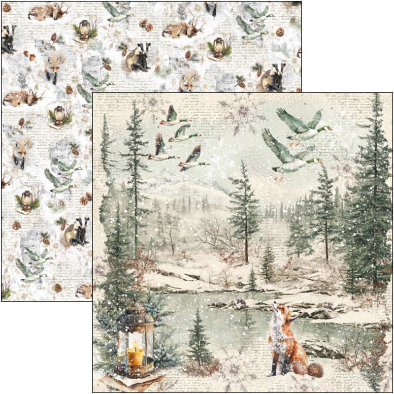 Forest Tales Pad 8"x8" 12/Pkg-3