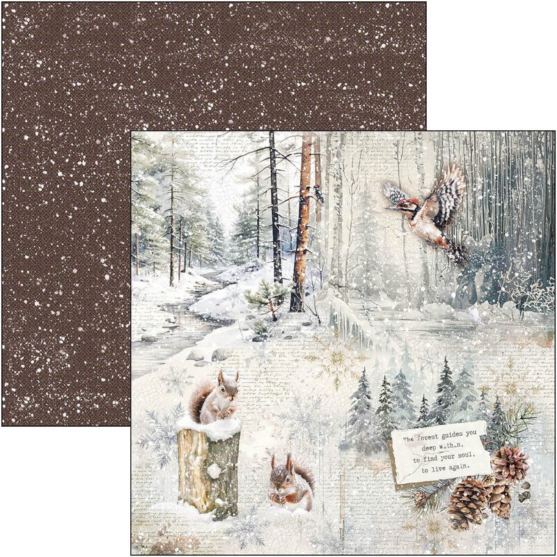 Forest Tales Pad 8"x8" 12/Pkg-4