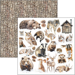 Forest Tales Pad 8"x8" 12/Pkg-6