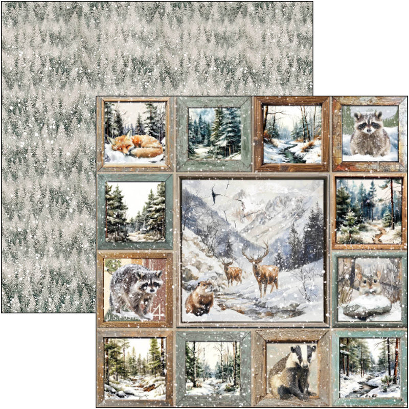 Forest Tales Pad 8"x8" 12/Pkg-9
