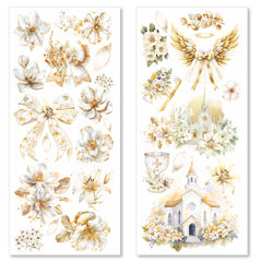 Blessing Day Transparent Adhesive Sheets 5/Pkg-2