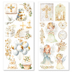 Blessing Day Transparent Adhesive Sheets 5/Pkg-3