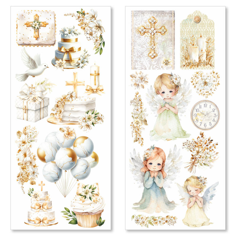 Blessing Day Transparent Adhesive Sheets 5/Pkg-3