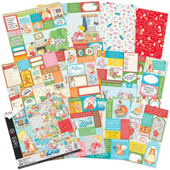 Ciao Bella Zoe & Ziggy Paper Pad 12"x12" 12/Pkg-2