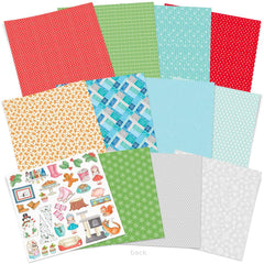 Ciao Bella Zoe & Ziggy Paper Pad 12"x12" 12/Pkg-3