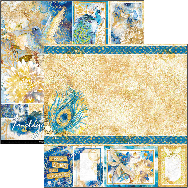 Indigo Pad 12x12 12/Pkg-2