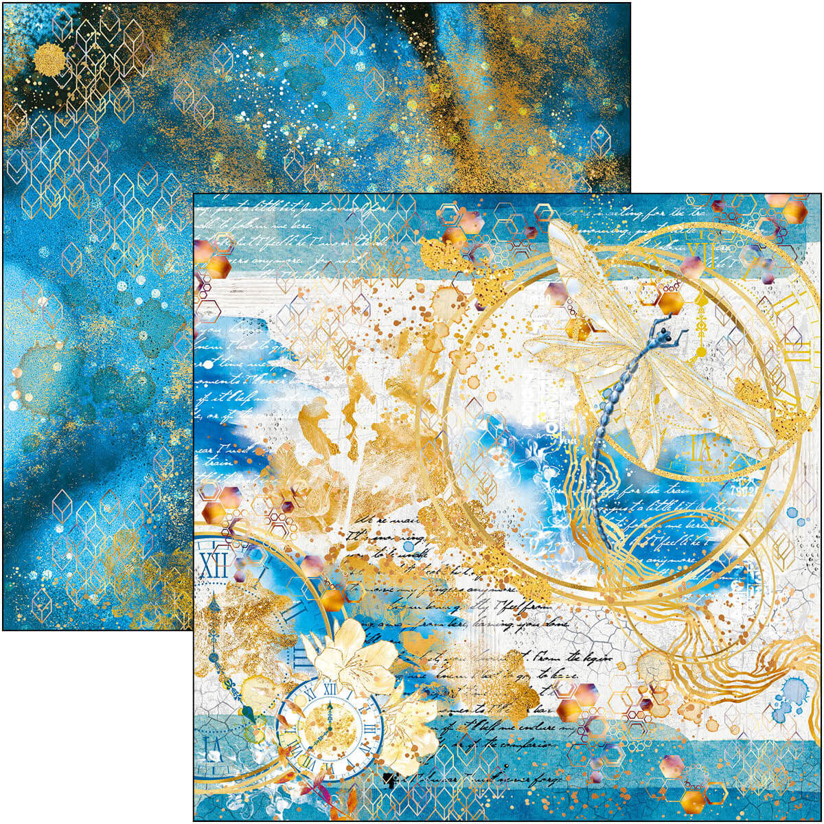 Indigo Pad 12x12 12/Pkg-3
