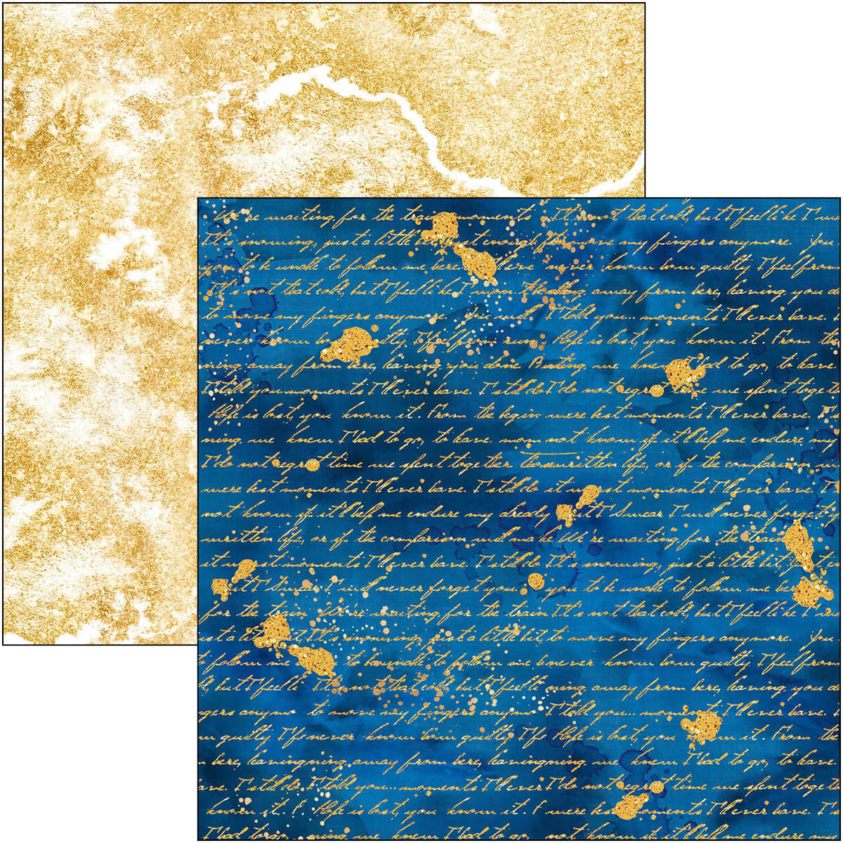 Indigo Pad 12x12 12/Pkg-4