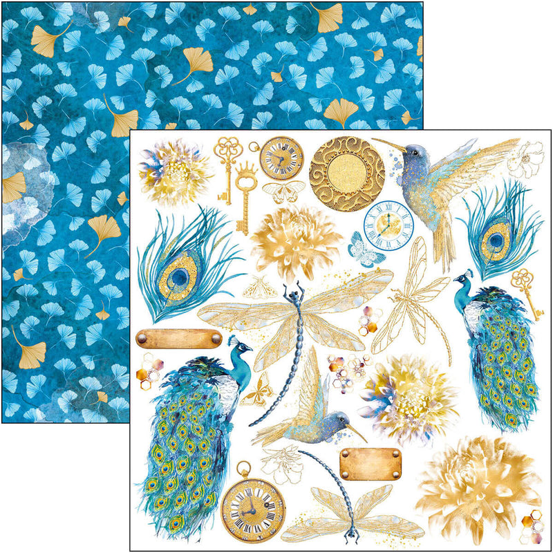 Indigo Pad 12x12 12/Pkg-9