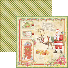 Ciao Bella Dear Santa Paper Pad 12"x12" 12/Pkg-5