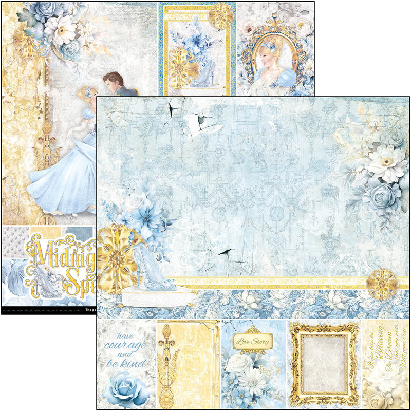 Midnight Spell Paper Pad 12"x12" 12/Pkg-2