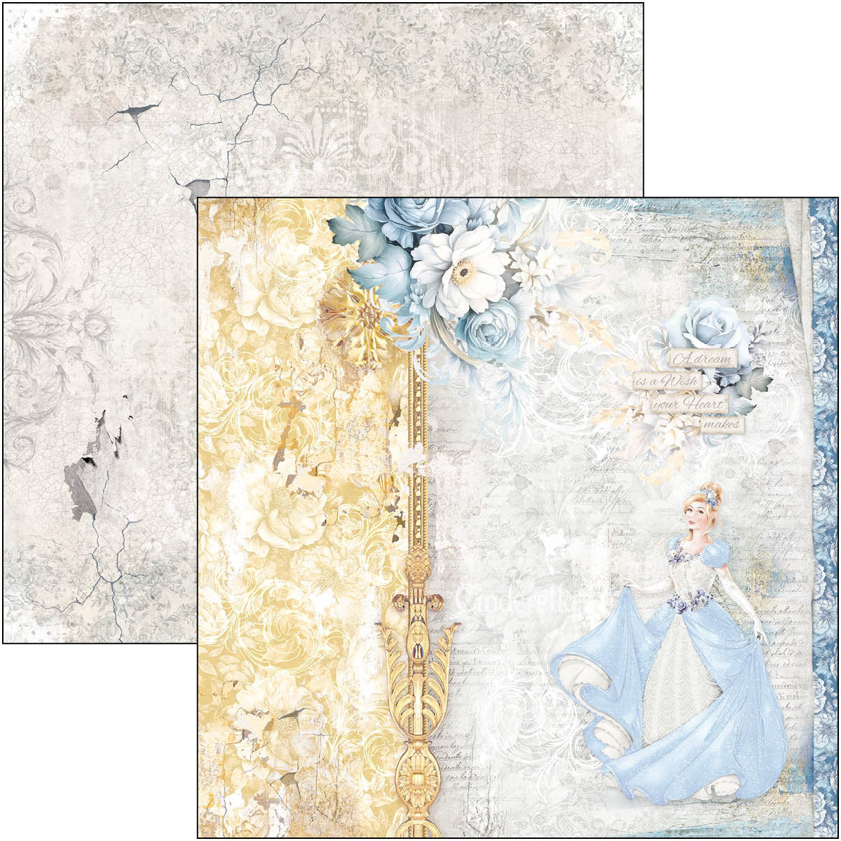 Midnight Spell Paper Pad 12"x12" 12/Pkg-13