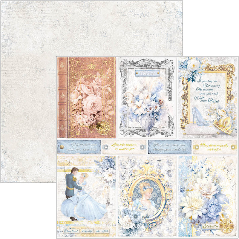 Midnight Spell Paper Pad 12"x12" 12/Pkg-6