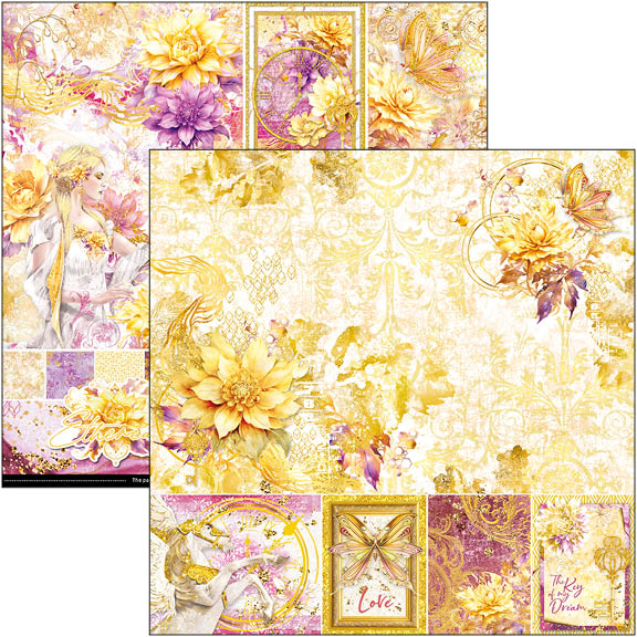 Ethereal Paper Pad 12"x12" 12/Pkg-2