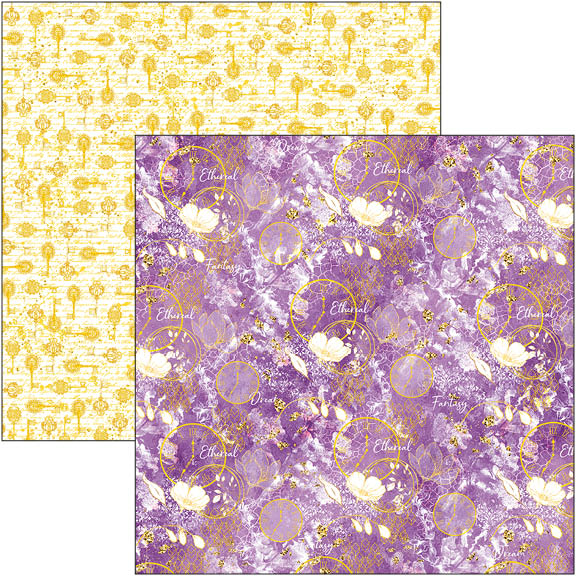 Ethereal Paper Pad 12"x12" 12/Pkg-4